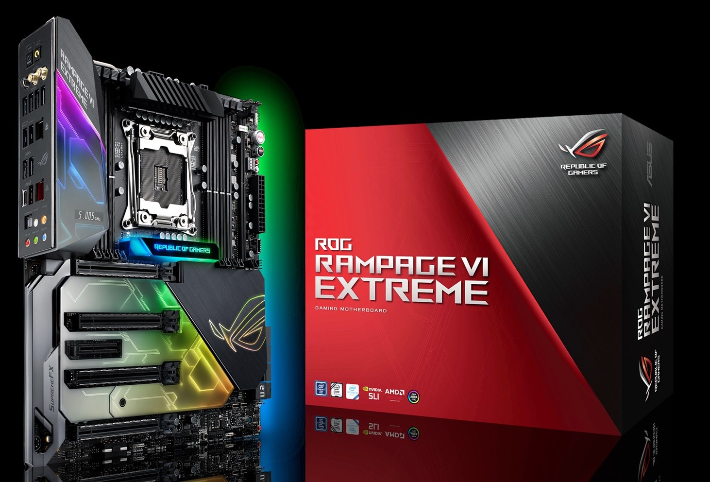 ASUS ROG RAMPAGE VI EXTREME」の公式ページが公開 | 自作とゲームと