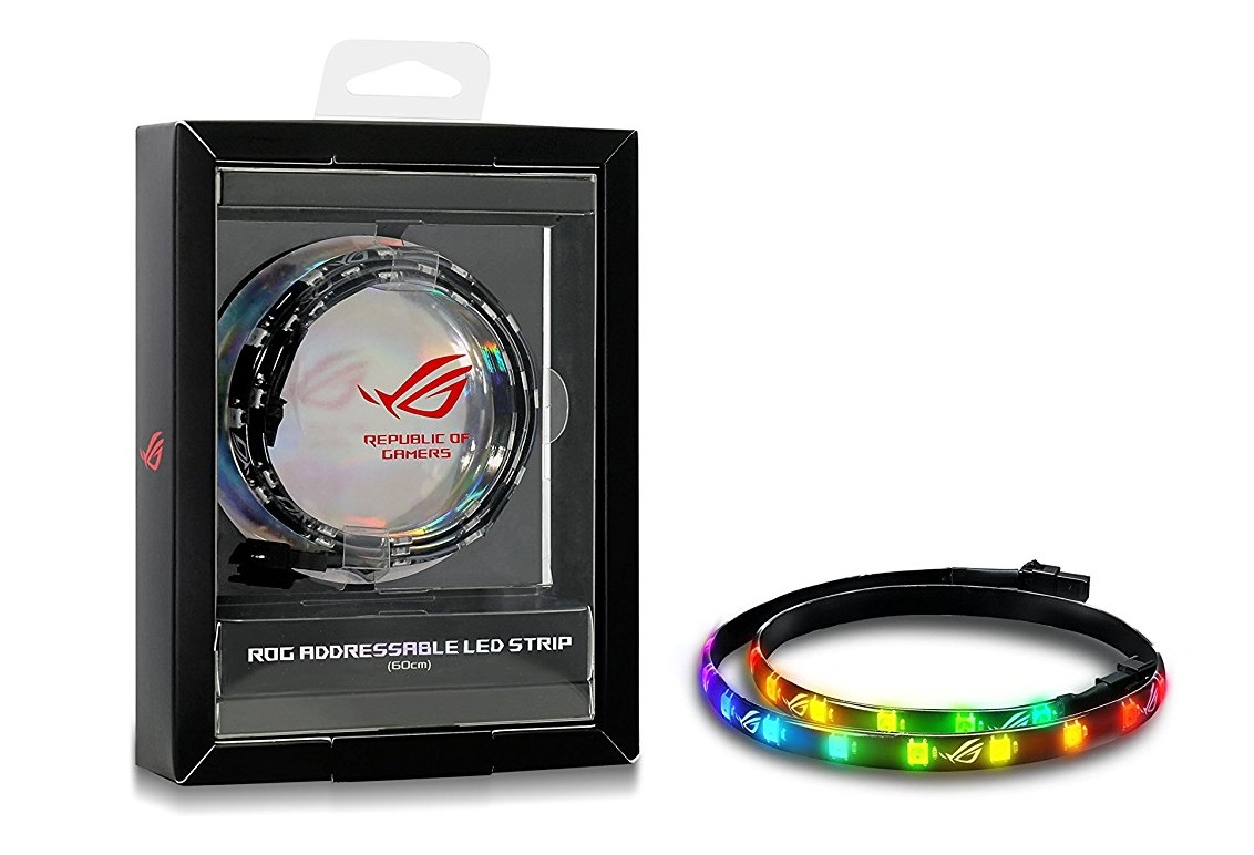 ASUS ROG純正アドレッサブルLEDテープ「ASUS ROG ADDRESSABLE LED STRIP-60CM」が発売 | 自作と ...