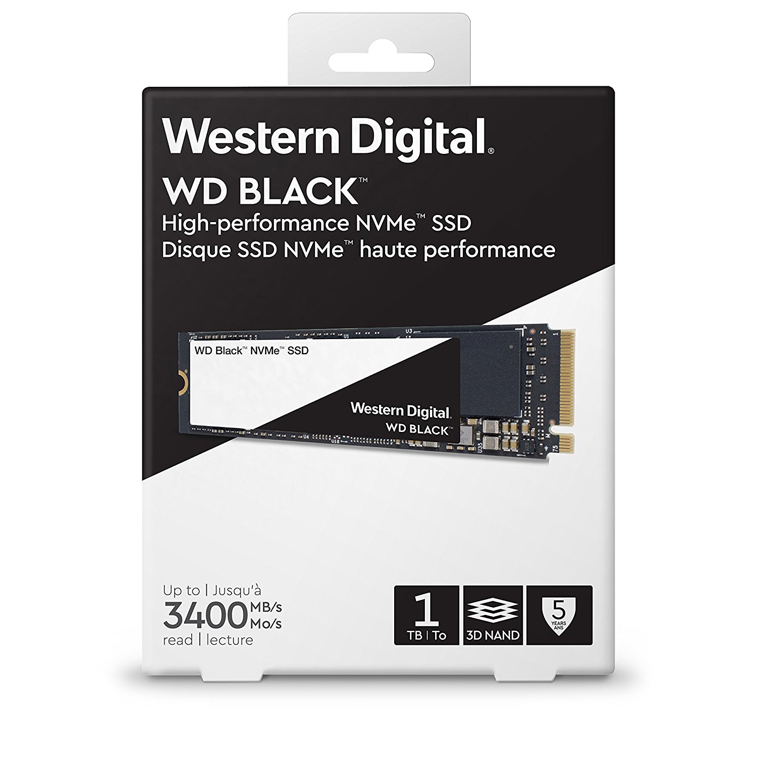 64層3D NAND採用NVMe M.2 SSD「WD Black 3D NVMe SSD」が登場 | 自作と
