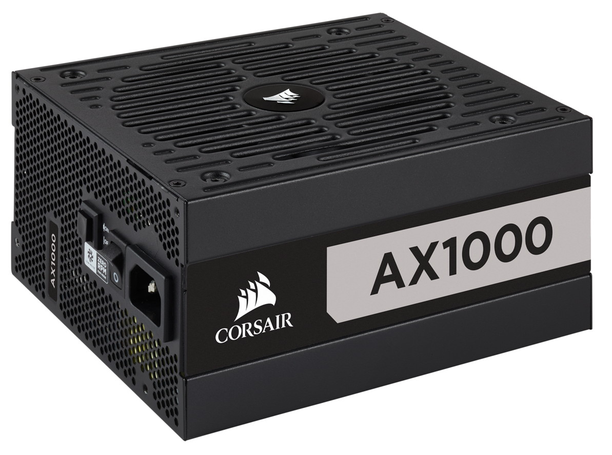 CORSAIR AX1000 電源ユニット 本体 Titanium認証取得「Corsair AX1000/AX850 Titanium」が2月9日発売