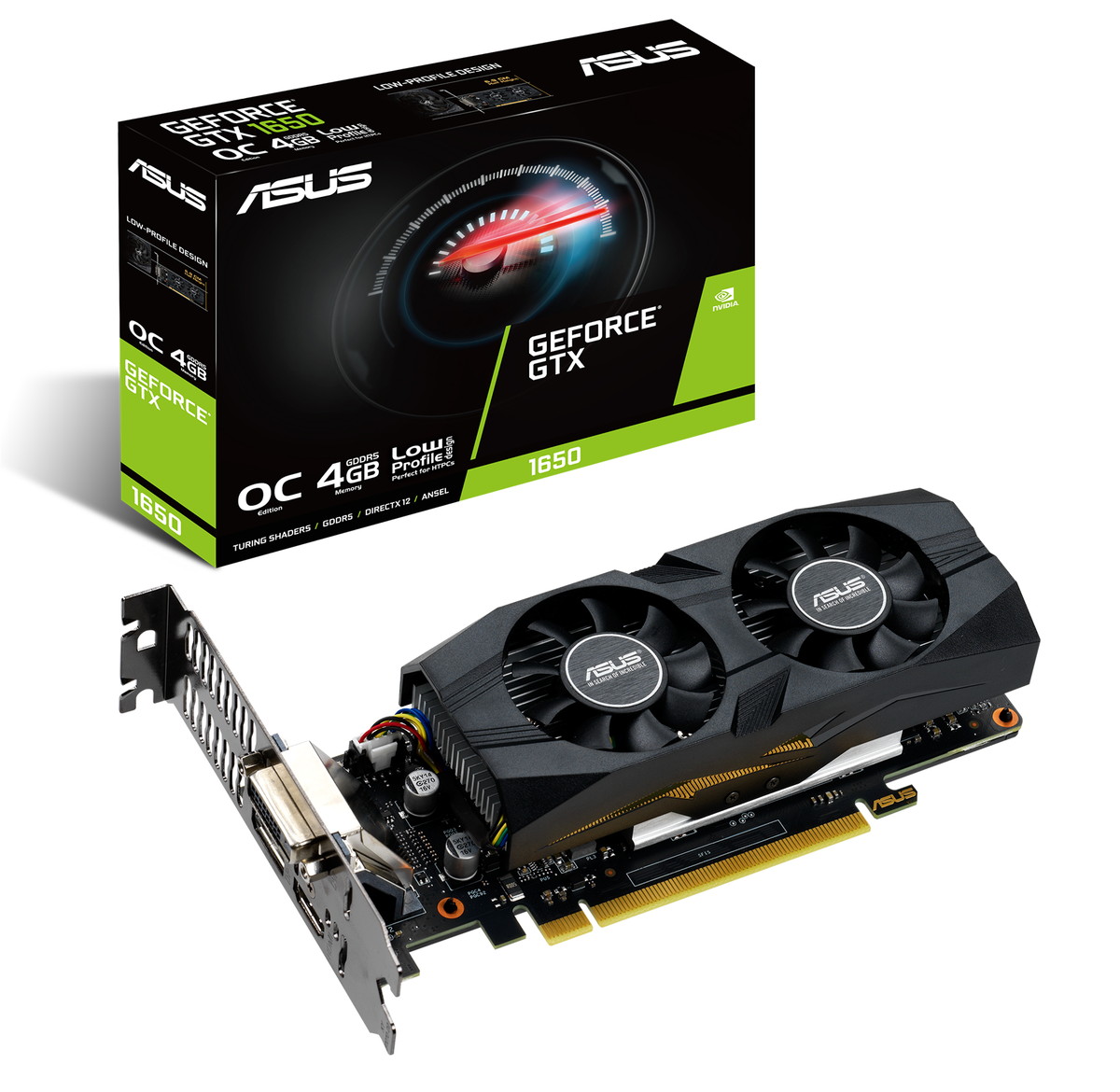 ASUSからロープロファイル対応BP搭載GTX 1650が登場 | 自作とゲームと