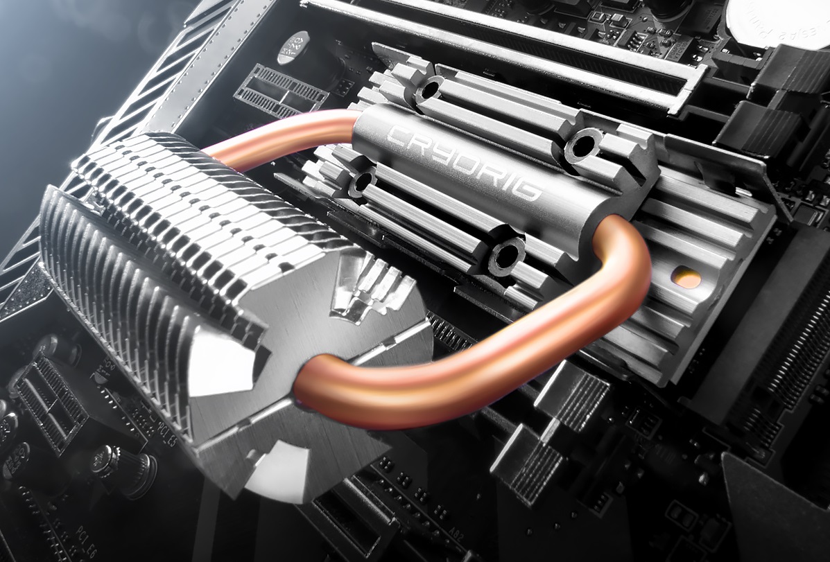 M.2 SSDクーラー「CRYORIG Frostbit」が8月24日発売 | 自作とゲームと