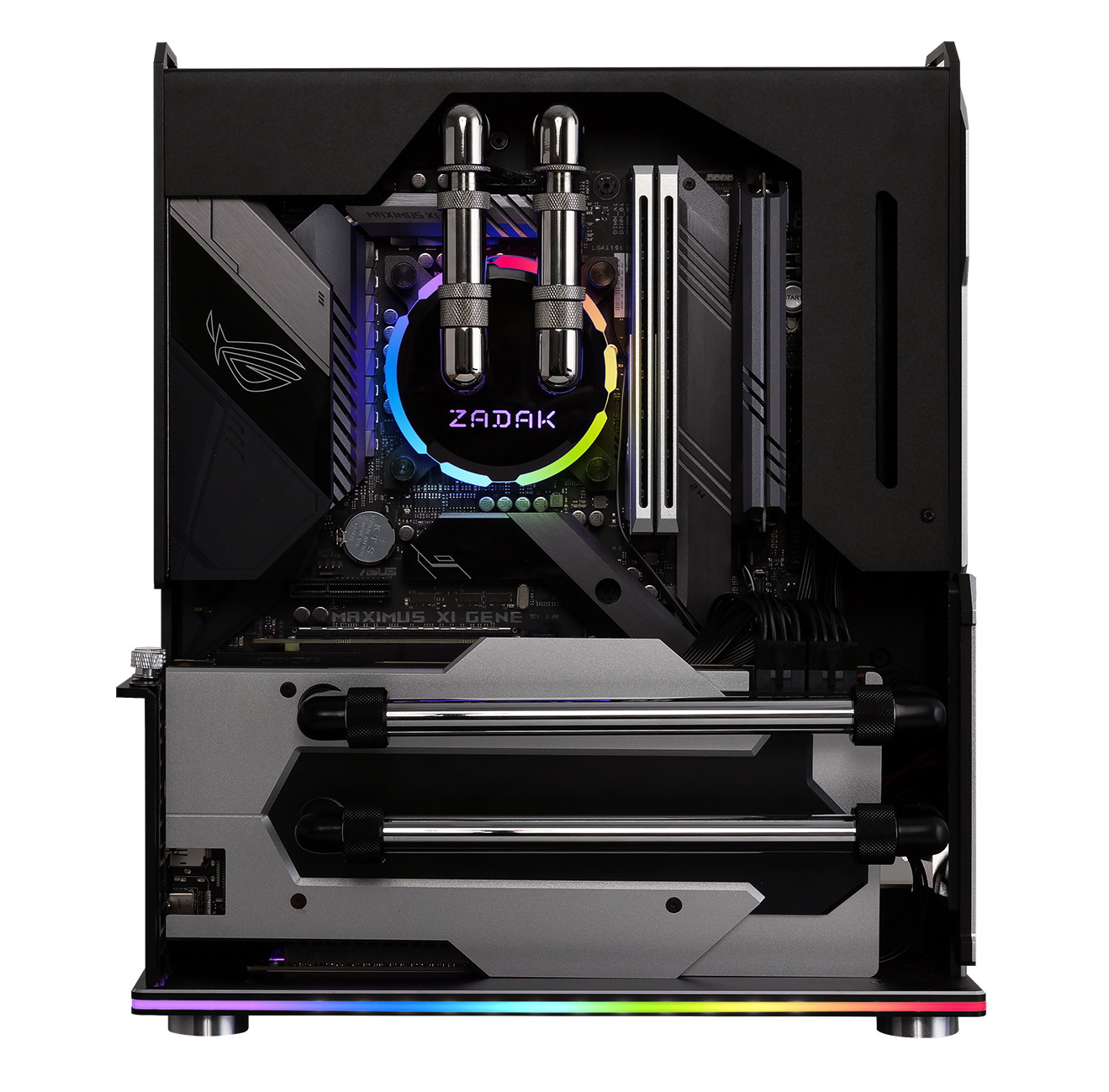 PCケース(自作PC用) Case itx 世界で2番目にスリムなPCケースで自作パソコン｜厚み10cmの極薄