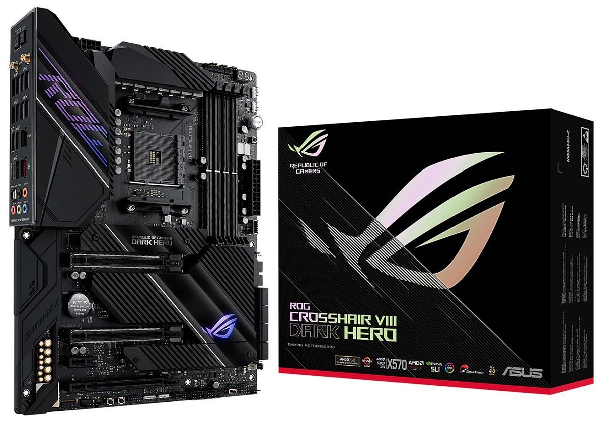 ASUS ROG Crosshair VIII Dark Hero自作PCパーツ ASUS ROG Crosshair VIII Dark Hero」が発売 | 自作とゲームと趣味の日々