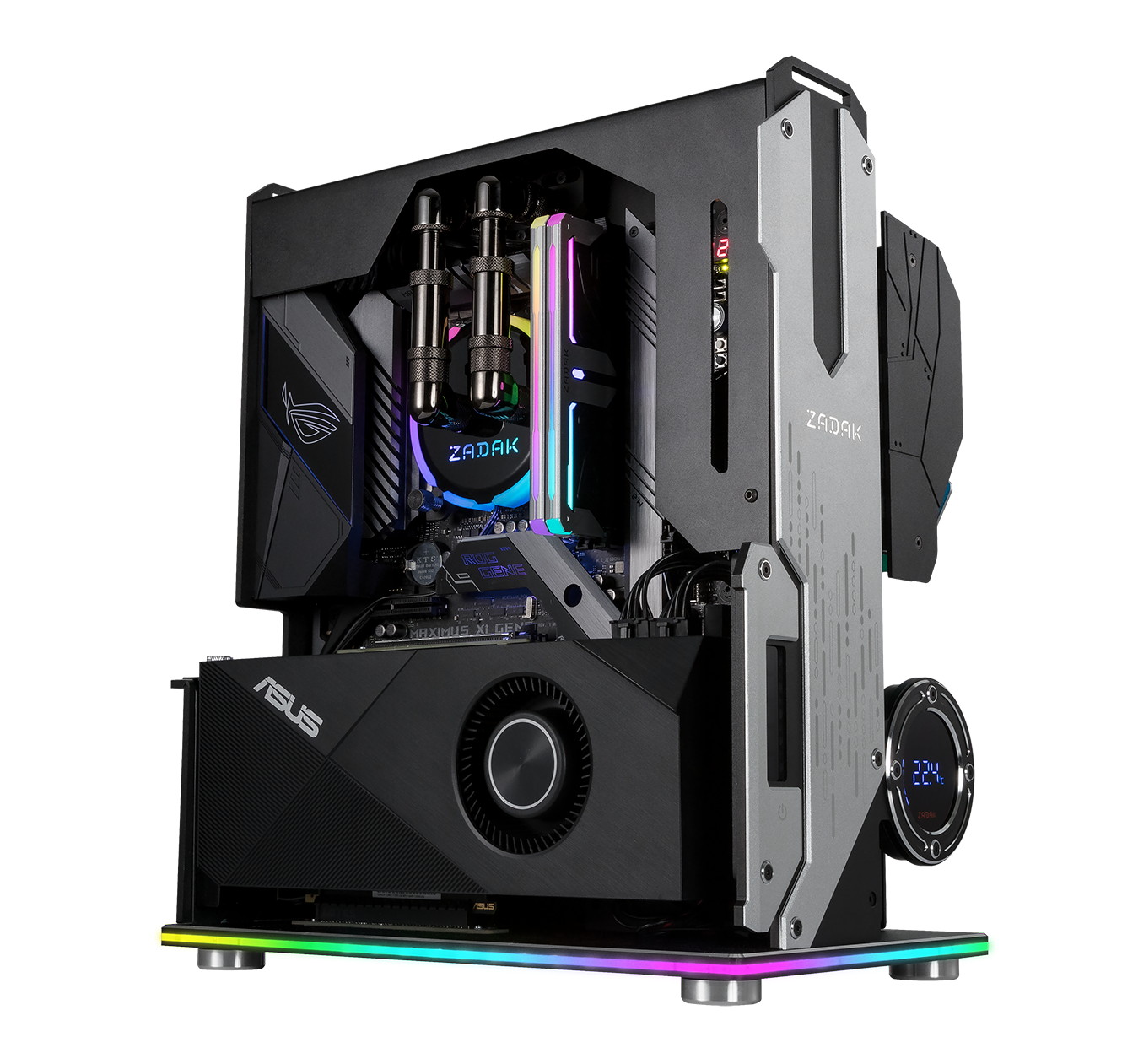 DIY水冷一体型PCケース「ZADAK MOAB II ELITE」が発売 | 自作とゲーム