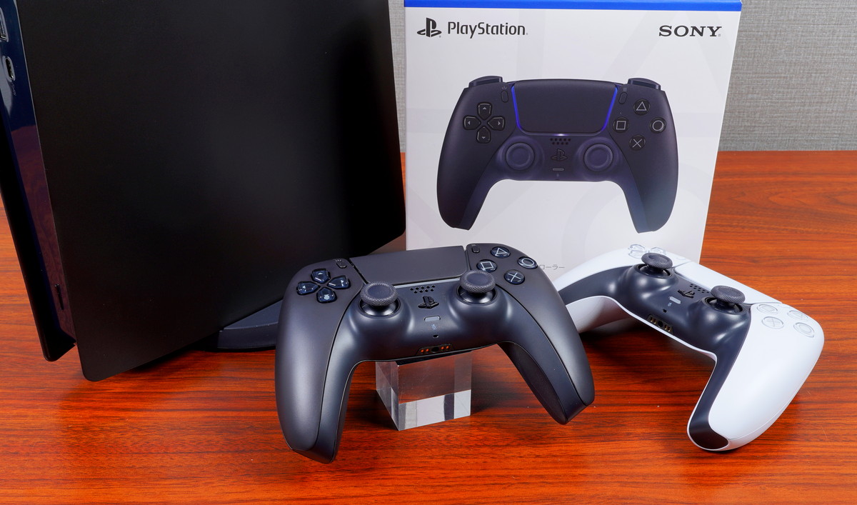 やっぱり黒がいい。PS5コン DualSense ミッドナイトブラックを