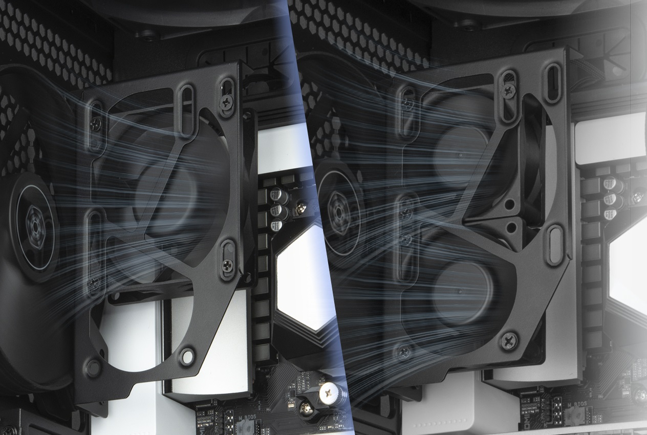 SilverStone FDP01」が登場。VRM電源を冷やすファンブラケット | 自作とゲームと趣味の日々 WuForge フロアファン電動ファン電源ボードアクセサリーに最適