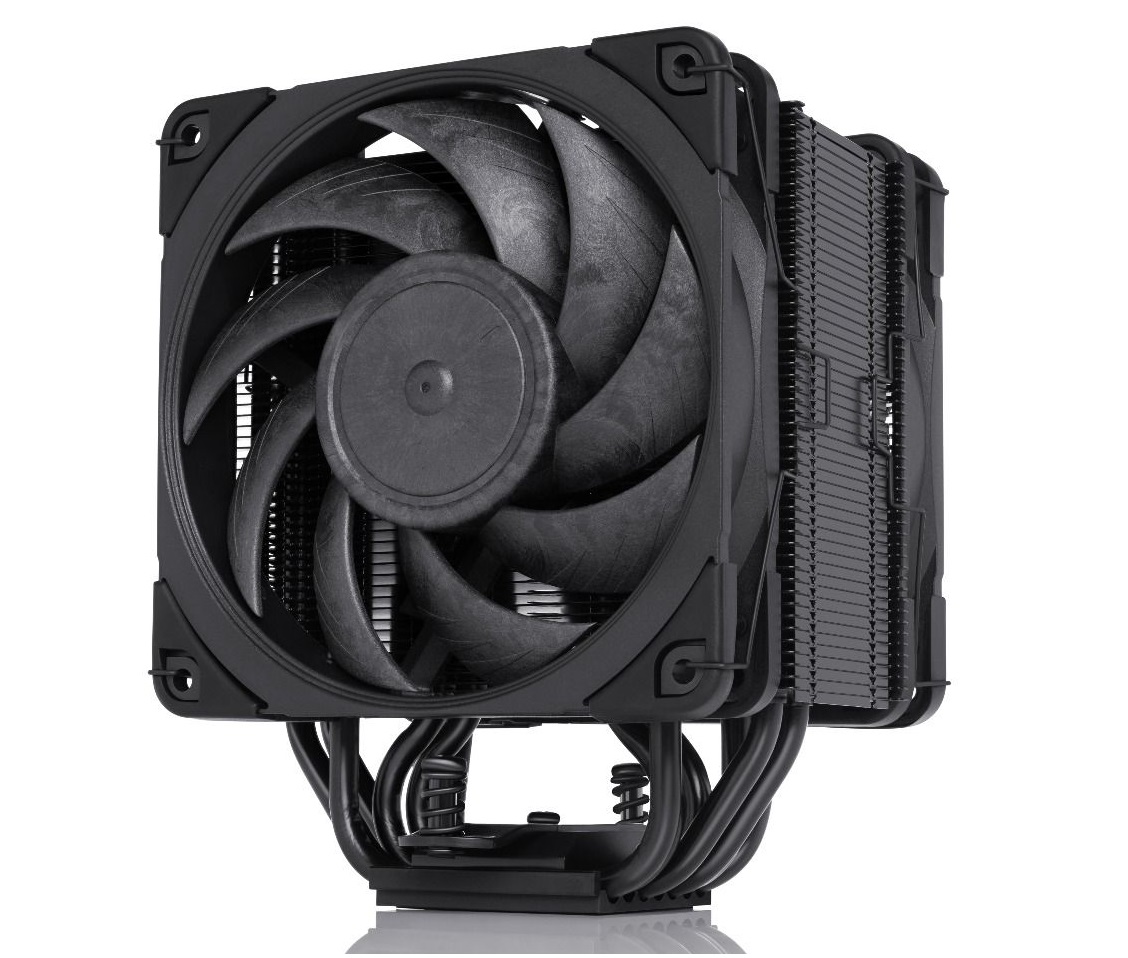 フルブラックな「Noctua NH-U12A chromax.black」が発売 | 自作と