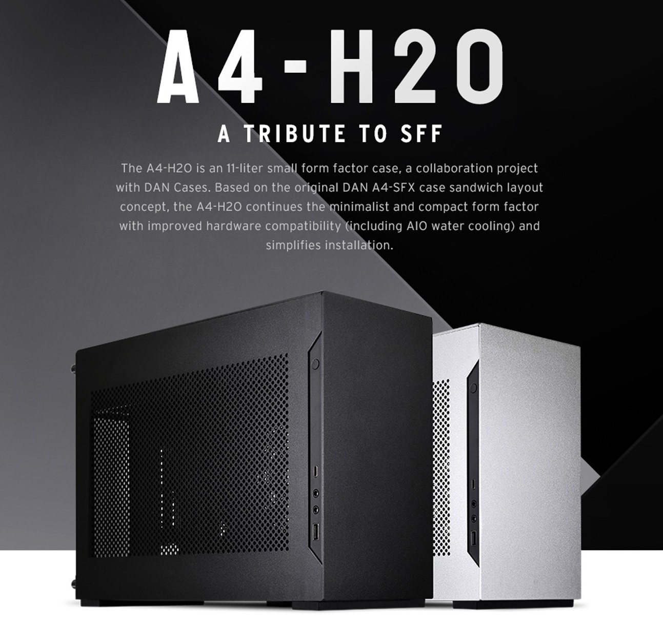 Lian Li A4-H2O」が発売。240サイズ水冷対応A4-SFX | 自作と