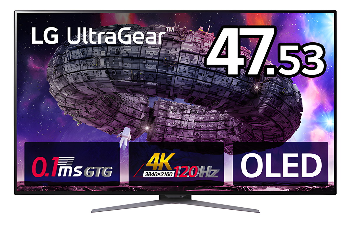 4K/138Hzの有機ELモニタ「LG 48GQ900-B」が発売。ハードウェア