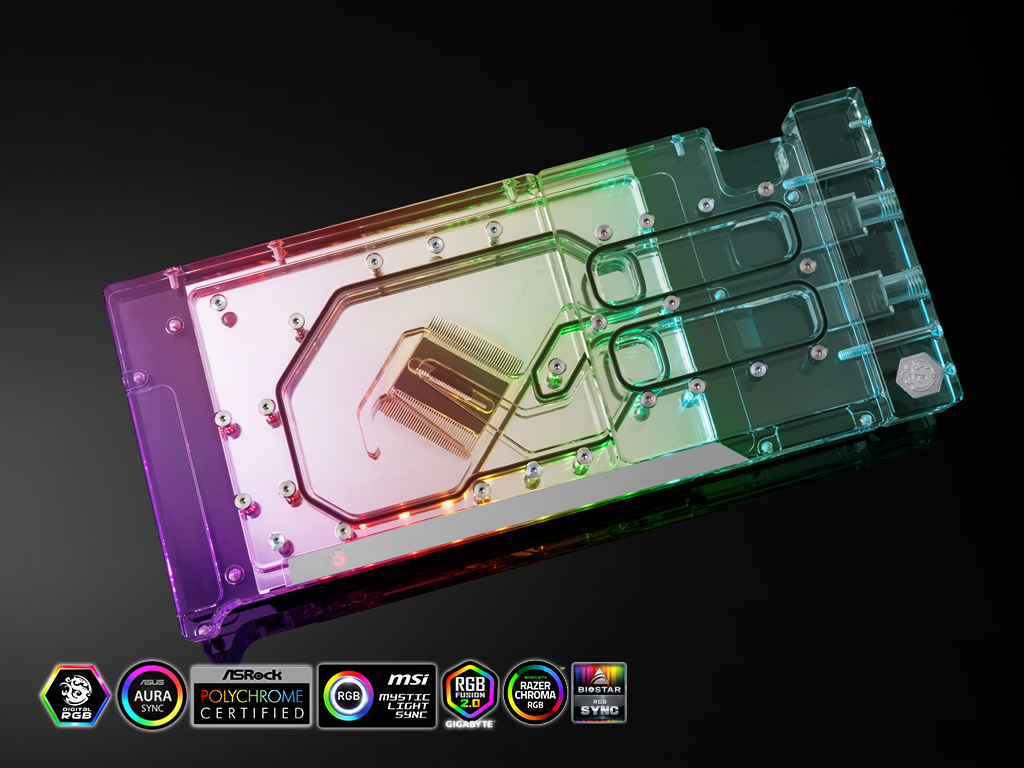 Bitspower メモリ水冷ブロック セット BitspowerからMSI RTX 4090 TRIO/SUPRIM専用フルカバー水冷