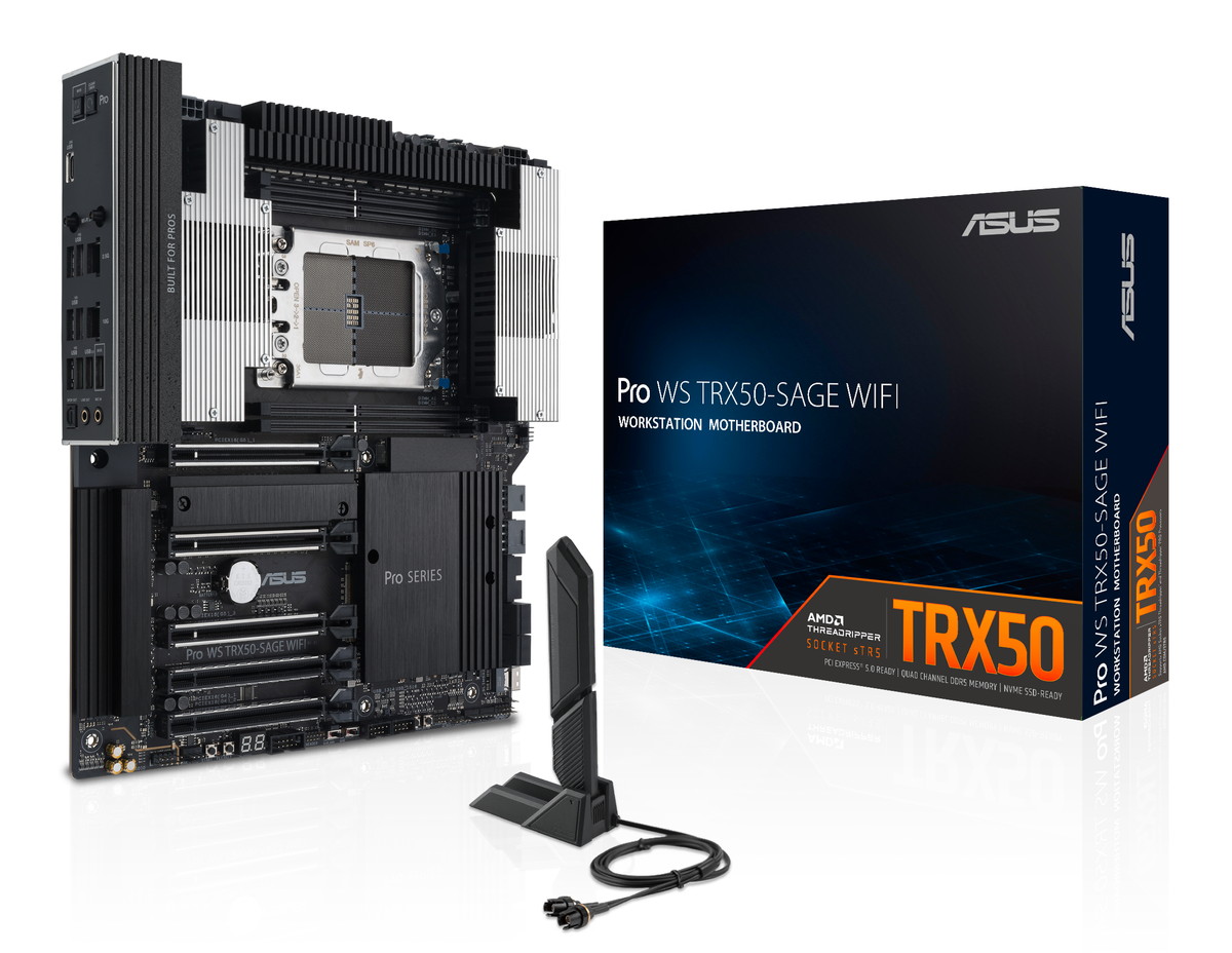 ASUS Pro WS TRX50-SAGE WIFI」が登場 | 自作とゲームと趣味の日々