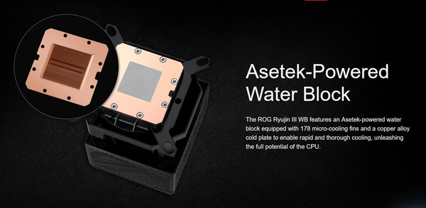 ASUS ROG RYUJIN III WB_Cold-plate
