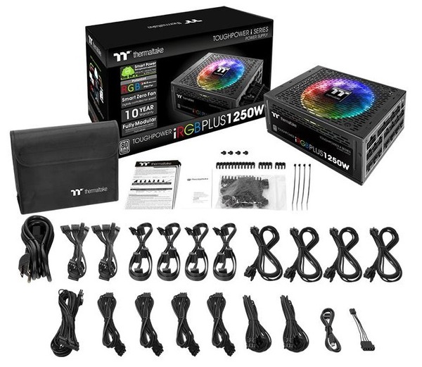 Thermaltake Toughpower iRGB PLUS 1250W Titanium (9)