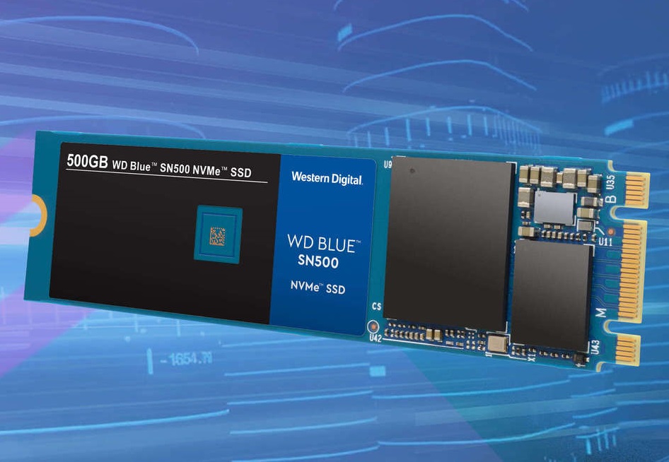 WD Blue SN500 NVMe M.2 SSD