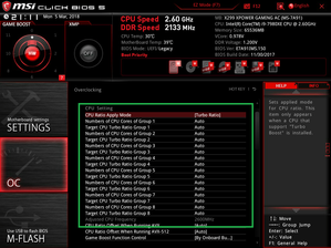 MSI X299 XPOWER GAMING AC_BIOS_OC_4