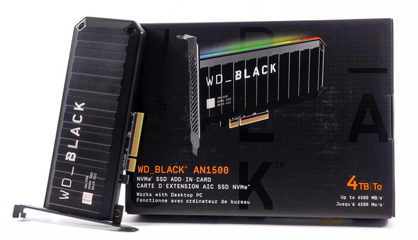 WD_BLACK AN1500 NVMe SSD Add-in-Card 4TB