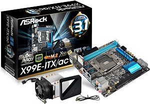 ASRock Intel X99チップセット搭載 Mini-ITXマザーボード X99E-ITX/ac