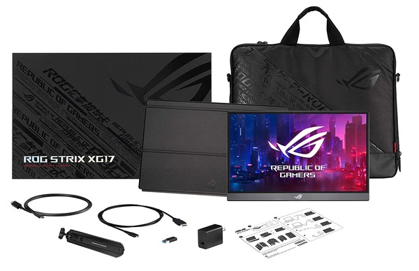 ASUS ROG Strix XG17AHP_set