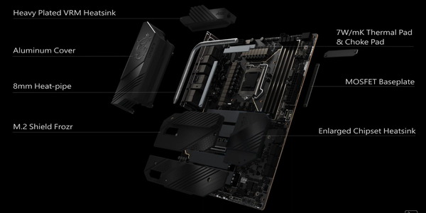 MSI MEG Z590 UNIFY_cooler