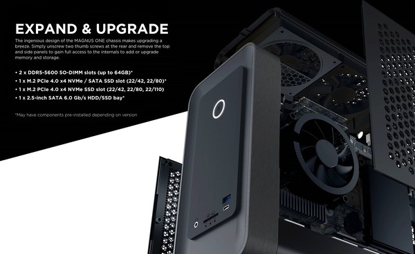 ZOTAC MAGNUS ONE ERP74070_RAM-Storage