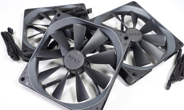 エアフロー重視のケースファン「NZXT Aer F 120/140」をレビュー