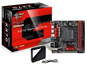 ASRock AMD X370チップセット搭載 Mini-ITX マザーボード X370 Gaming-ITX/ac