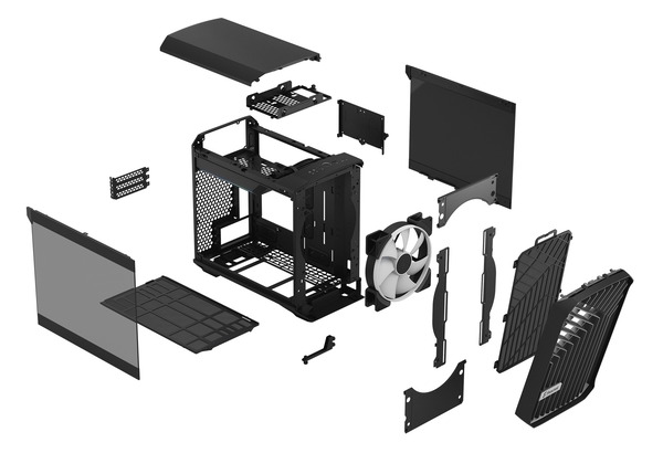 Fractal Design Torrent Nano Black RGB TG Light Tint (6)