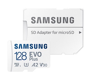 Samsung EVO Plus microSDカード 128GB