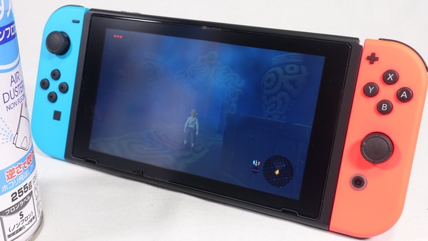 Nintendo Switch用アンチグレア ガラスフィルム「CF-GHNTDSWAG」 レビュー_06329