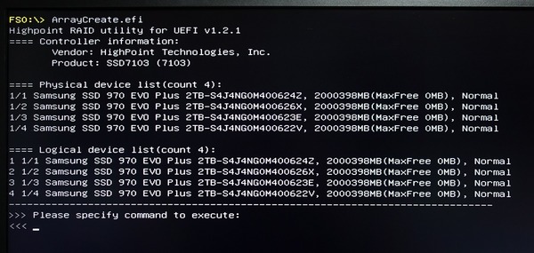 HighPoint SSD7103 review_01150