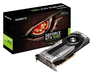 Gigabyte GeForce GTX 1080 Founders Edition GV-N1080D5X-8GD-B