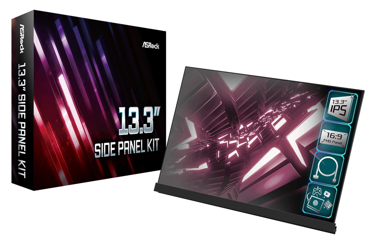 ASRock 13.3” Side Panel Kit (1)