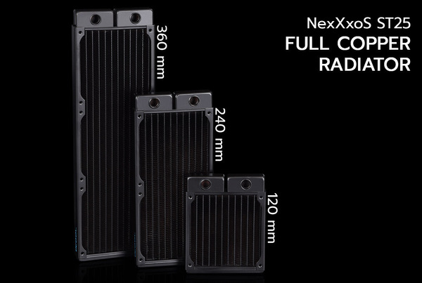 Alphacool NexXxoS ST25 Ultrathin Radiators_top