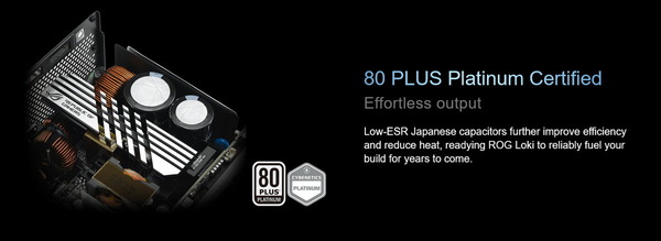 ASUS ROG LOKI SFX-L 1000W Platinum_80PLUS Platinum