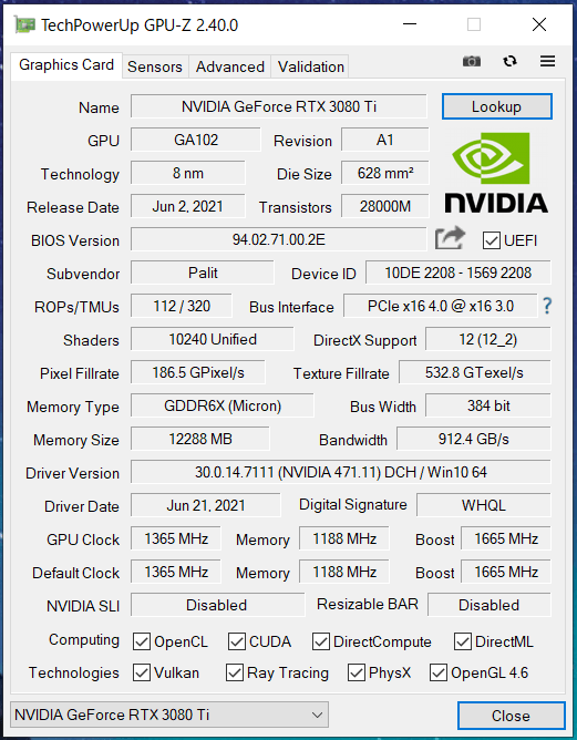 Palit GeForce RTX 3080 Ti GamingPro_GPU-Z (1)