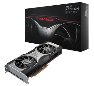 AMD Radeon RX 6700 XT リファレンスモデル
