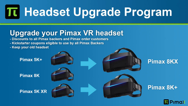 Pimax Headset Upgrade Program