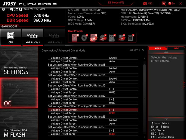 MSI MAG Z690 TOMAHAWK WIFI DDR4_OC-test_BIOS_12900K_VFc (5)