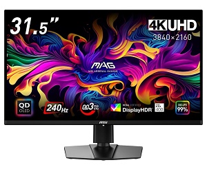MSI MAG 321UPX QD-OLED (4K/240Hz/有機EL)