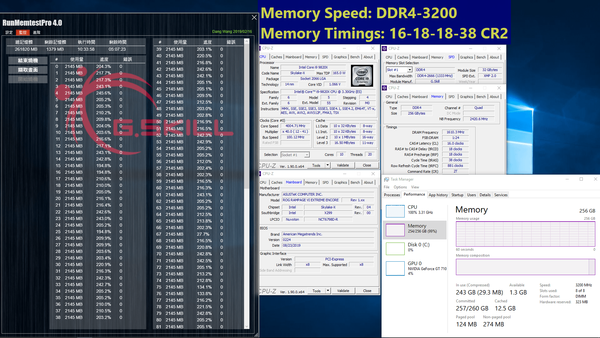 G.Skill DDR4 32GB-Module_256GB_3200MHz
