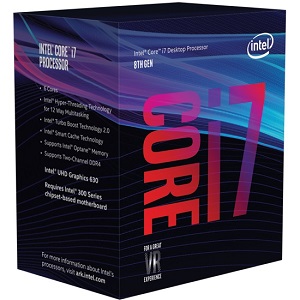 Intel Core i7-8700K 6コア12スレッド BX80684I78700K