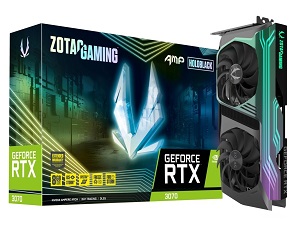 ZOTAC GAMING GeForce RTX 3070 AMP Holo