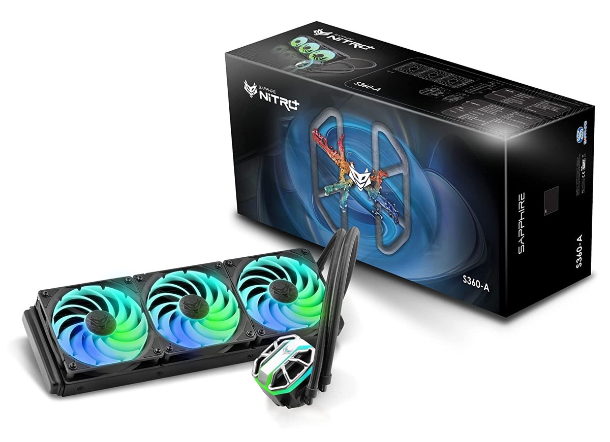 SAPPHIRE NITRO+ S360-A AIO CPU Cooler (1)