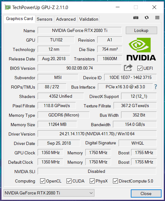 MSI GeForce RTX 2080 Ti GAMING X TRIO_GPU-Z (1)