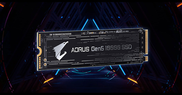 GIGABYTE AORUS Gen5 10000 SSD