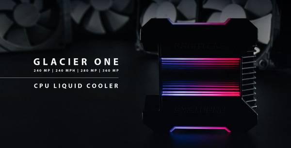 Phanteks Glacier One_top