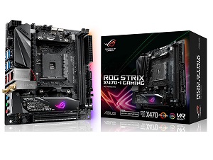 ASUS ROG STRIX X470-I GAMING　Mini-ITXマザーボード