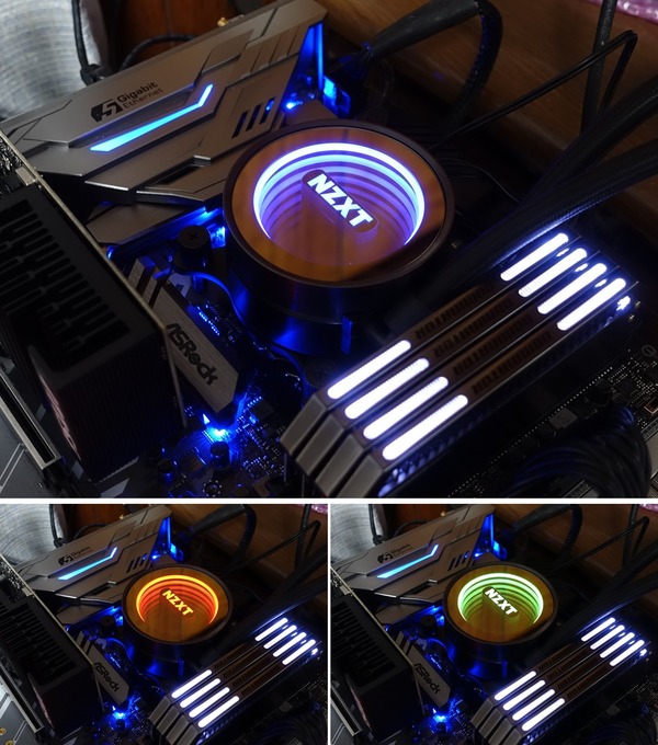 NZXT KRAKEN X62_LED_color