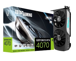 ZOTAC GAMING GeForce RTX 4070 Twin Edge